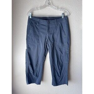Kuhl Pants Women’s Size 6 Gray/Charcoal Trekr Kapri Hiking Climbing GUC